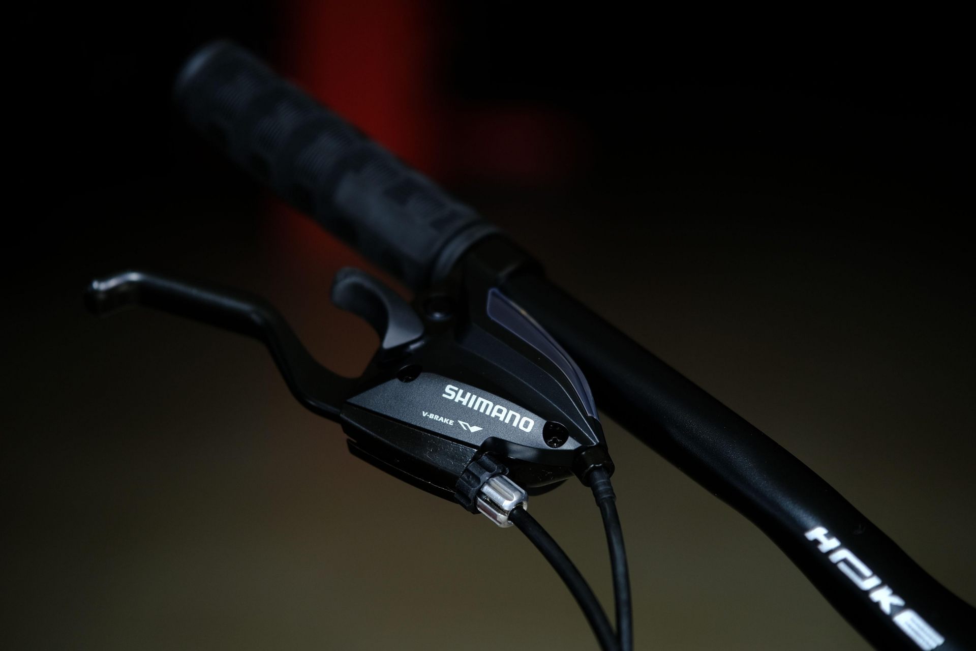 Манетка Shimano Altus EF-500 оригинал HOKE ONE MAX 29 матовый чёрный-коричневый 19